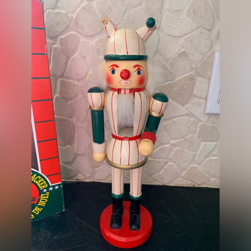 NOMA | Vintage Wooden Christmas Nutcracker | With Original Box